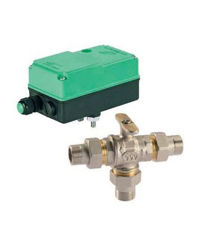 VALV. BOLA CUERPO COMPARATO DIAMANT 3 VIAS 3/4"